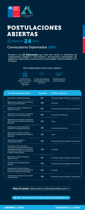 Diplomados Subdere